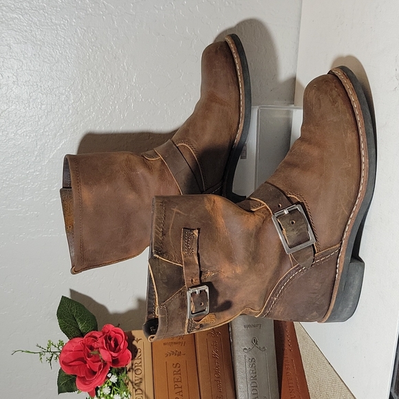 Red Wing Shoes Shoes - REDWING  3356 Short Engineer Rough & Tough Leather 6B